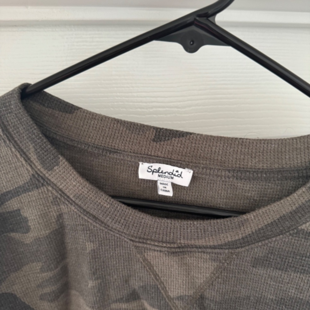 Splendid camo sweater - Picture 3 of 4